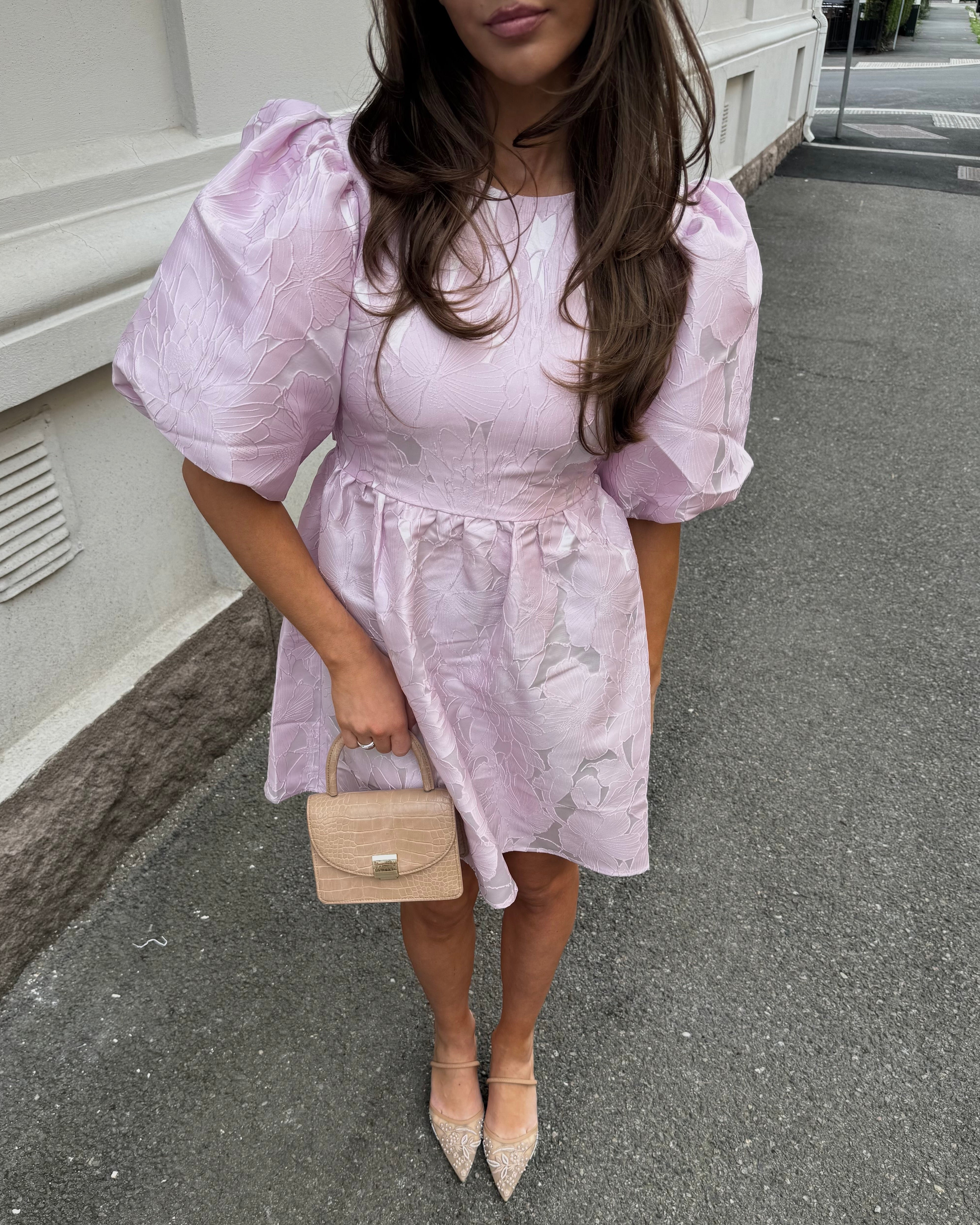 YASNOEALLA Short Dress - Orchid Petal